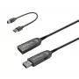 Vivolink PROUSB3AAF30 cable USB USB 3.2 Gen 1 (3.1 Gen 1) 30 m USB A negro