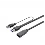 Vivolink PROUSB3AAF3C cable USB USB 3.2 Gen 1 (3.1 Gen 1) 3 m USB A negro