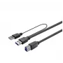 Cable USB Vivolink PROUSB3AB3C-DUAL transferencia de datos de alta velocidad