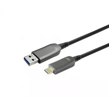 Vivolink PROUSBCAMMOP15 Cable USB USB 3.2 Gen 1 (3.1 Gen 1) 15 m USB-C USB-A Negro
