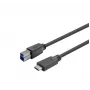 Vivolink PROUSBCBMM5 Cable USB USB 3.2 Gen 1 (3.1 Gen 1) 5 m USB C USB B Negro