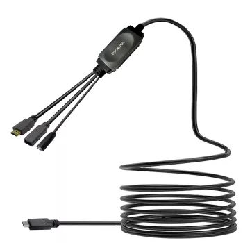 Hub USB-C VivoLink PROUSBCHDMIUSB3-7.5 con salida HDMI y conectores USB 3.0