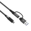 Vivolink PROUSBCMM1.5ADP Cable USB USB 3.2 Gen 2 (3.1 Gen 2) 1,5 m USB C Negro