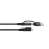 Vivolink PROUSBCMM1.5ADP Cable USB USB 3.2 Gen 2 (3.1 Gen 2) 1,5 m USB C Negro