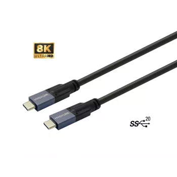 Vivolink PROUSBCMM6 Cable USB USB 3.2 Gen 2 (3.1 Gen 2) 6 m USB C Negro