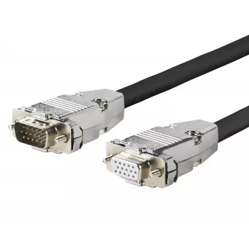 Vivolink PROVGAFM5 Cable VGA 5 m VGA (D-Sub) Negro