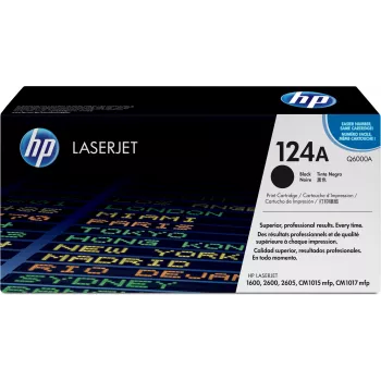 HP 124A Tóner original para LaserJet negro