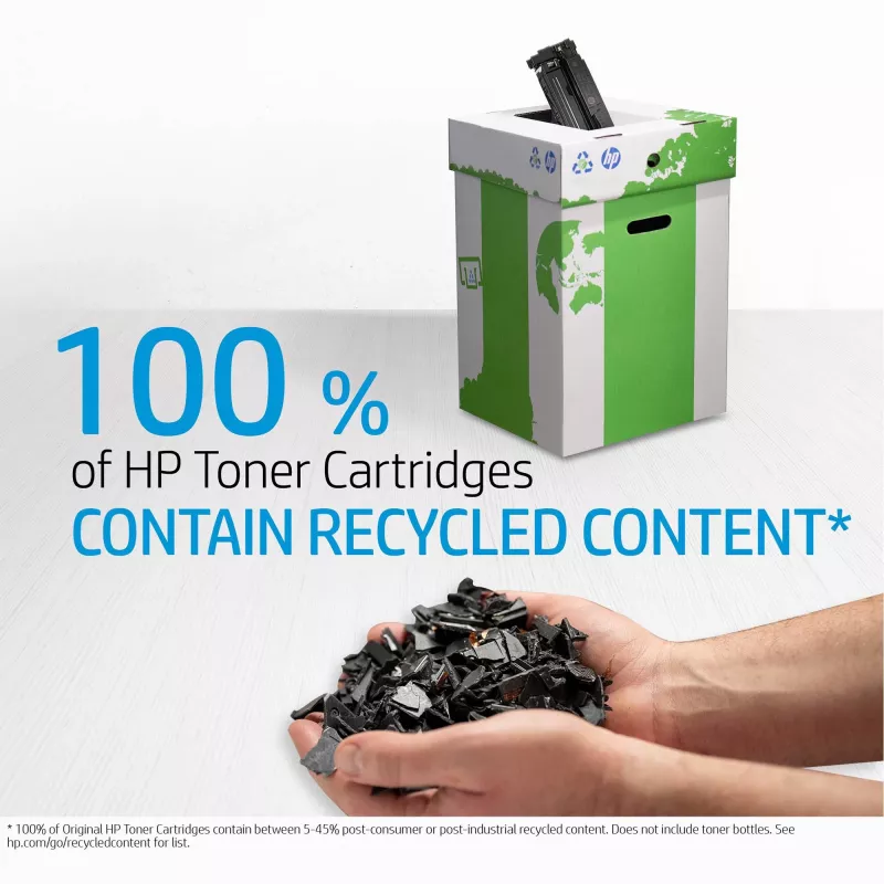 HP 124A Tóner original para LaserJet negro