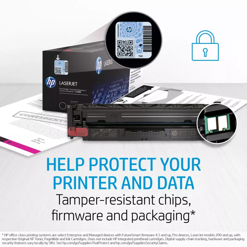 HP 124A Tóner original para LaserJet negro