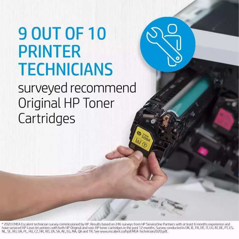 HP 124A Tóner original para LaserJet negro