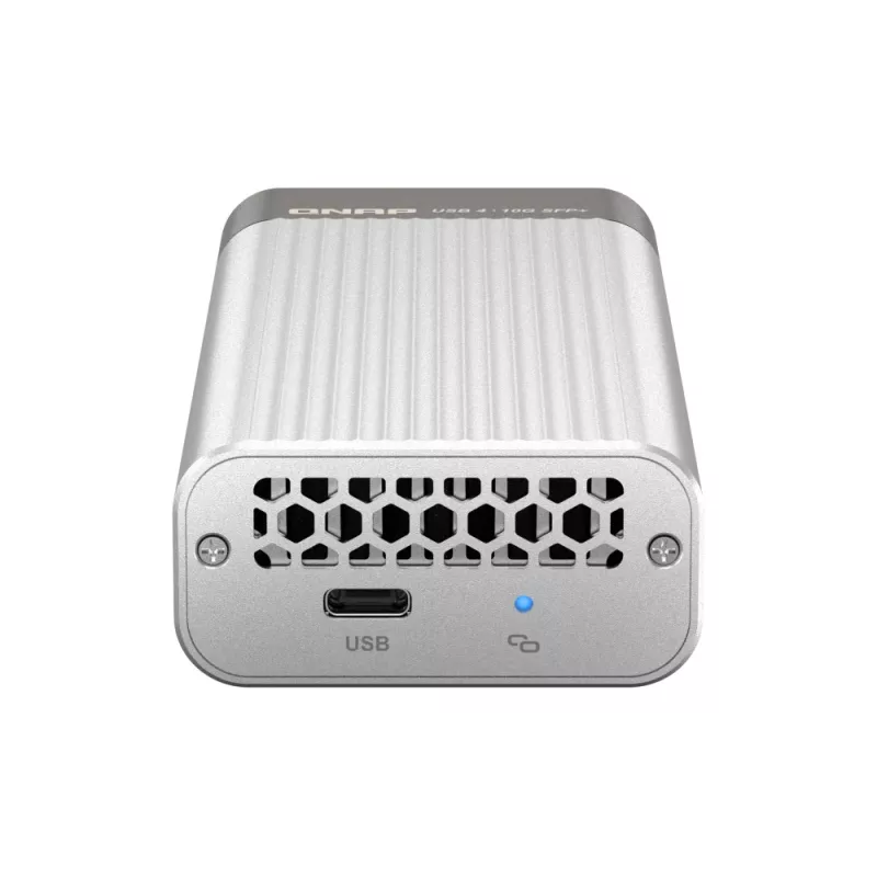 QNAP QNA-UC10G1SF adaptador de red de USB 4 Type-C a 1 x 10GbE SFP+, 10000 Mbit/s