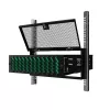 Lanview RAB505BL 5U cubierta de seguridad para montaje en rack de 19 pulgadas