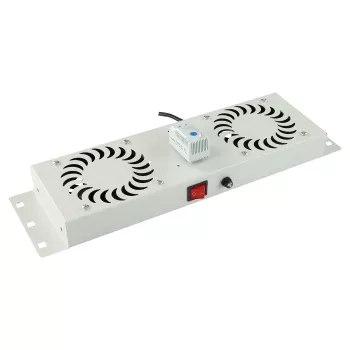 Accesorio para rack Lanview RAF115WH-UK 1U 2 ventiladores blanco