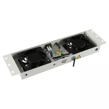 Accesorio para rack Lanview RAF115WH-UK 1U 2 ventiladores blanco