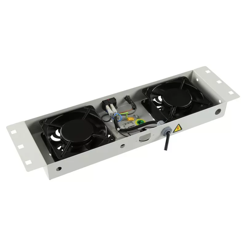 Accesorio para rack Lanview RAF115WH-UK 1U 2 ventiladores blanco