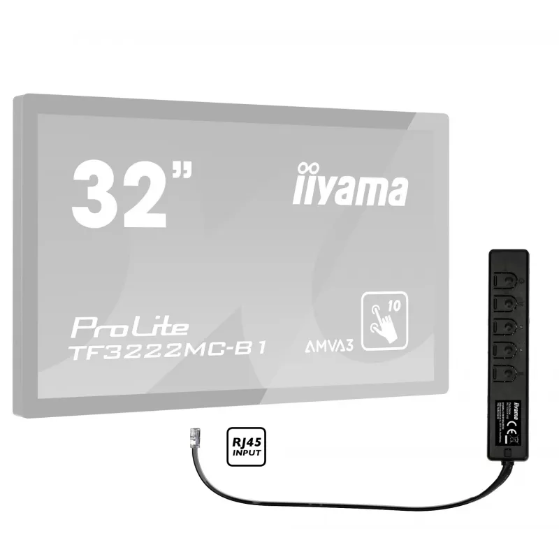 Mando a distancia iiyama RC TOUCHV01 con cable monitor botones