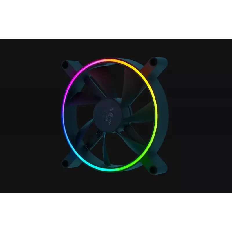 Ventilador Razer Kunai Chroma 14 cm negro 500-1500 rpm