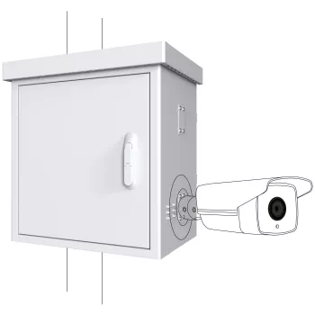 Armario rack Lanview RCCTV003 0U blanco