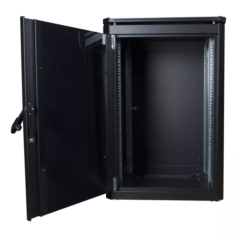 Rack autoportante LOGON RDL16U68BL 16U negro 600 kg de capacidad