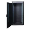 Rack autoportante LOGON RDL22U66BL 22U negro 600 kg de capacidad