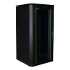 Rack autoportante LOGON RDL22U66BL 22U negro 600 kg de capacidad