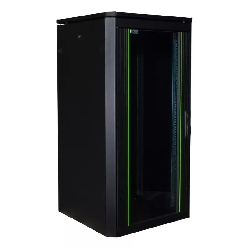 Rack autoportante LOGON RDL22U66BL 22U negro 600 kg de capacidad