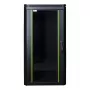 Rack autoportante LOGON RDL22U66BL 22U negro 600 kg de capacidad
