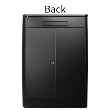 Armario rack autoportante LOGON RDL22U88BL 22U negro 600 kg de capacidad