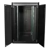 Armario rack autoportante LOGON RDL22U88BL 22U negro 600 kg de capacidad