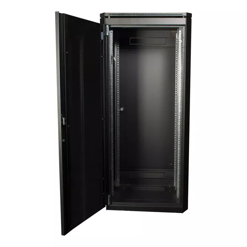 Rack autoportante LOGON RDL26U66BL 26U capacidad 600 kg negro