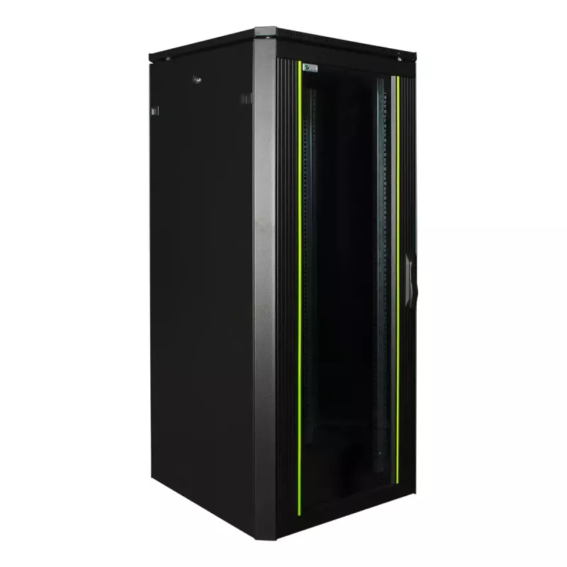 Rack autoportante LOGON RDL26U66BL 26U capacidad 600 kg negro