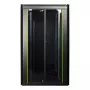 Armario rack autoportante LOGON RDL26U88BL 26U negro 600 kg de capacidad