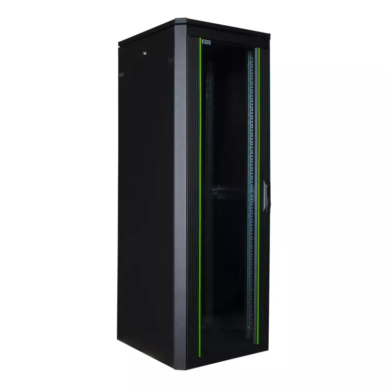 Rack independiente LOGON RDL32U66BL 32U negro 600 kg de capacidad