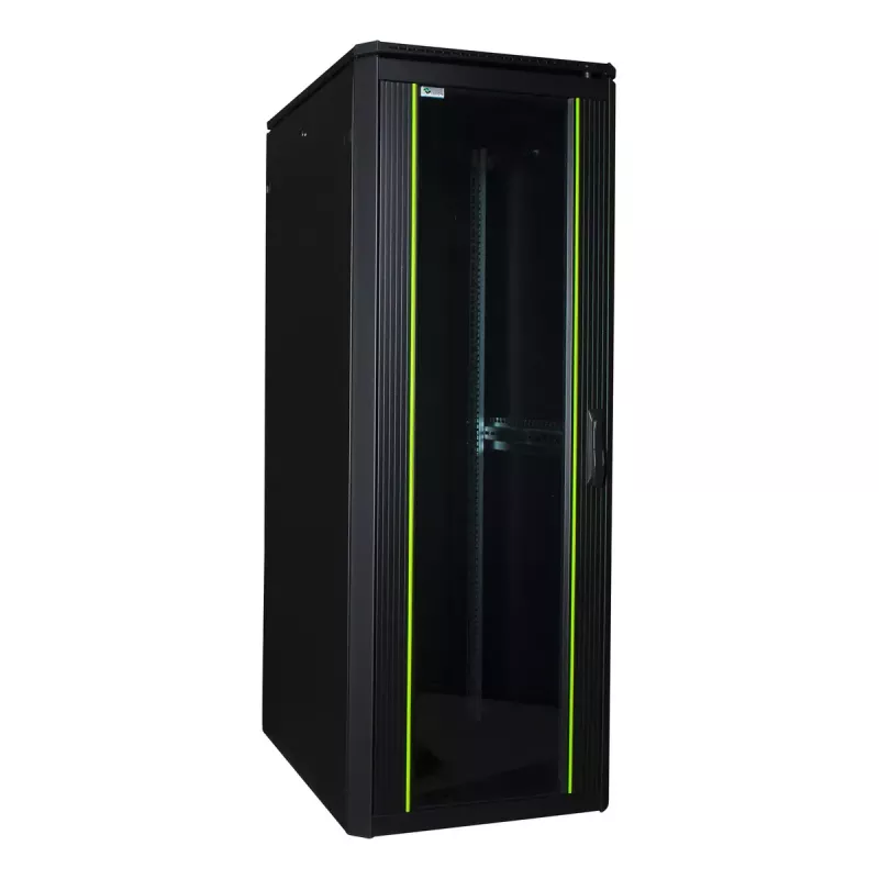 Armario independiente LOGON RDL32U68BL 32U 600 kg de capacidad negro