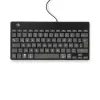 Teclado ergonómico R-Go Tools R-Go Compact Break, teclado compacto con software de pausas, QWERTZ (DE), con cable, negro