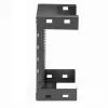 StarTech.com Armario de red de pared 12HE 19 pulgadas – 12 pulgadas de profundidad, rack de servidor de 2 postes open frame para equipos de datos/AV/IT/informática/panel de parcheo con tuercas de jaula y tornillos, capacidad de carga 90 kg, negro (RK12WALLO)