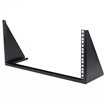 Soporte de pared vertical StarTech.com 5U - soporte de montaje en pared abierto de perfil bajo 19