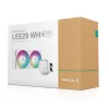 DeepCool LE520 WH R-LE520-WHAMMN-G-1 refrigeración líquida todo en uno para CPU, 240 mm, ventilador de 12 cm, 85,85 CFM, LGA1700/1200/1151/1150/1155, AM4/AM5, blanco