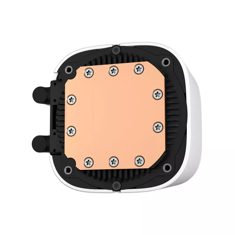 DeepCool LE520 WH R-LE520-WHAMMN-G-1 refrigeración líquida todo en uno para CPU, 240 mm, ventilador de 12 cm, 85,85 CFM, LGA1700/1200/1151/1150/1155, AM4/AM5, blanco