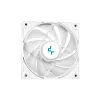 DeepCool LE520 WH R-LE520-WHAMMN-G-1 refrigeración líquida todo en uno para CPU, 240 mm, ventilador de 12 cm, 85,85 CFM, LGA1700/1200/1151/1150/1155, AM4/AM5, blanco