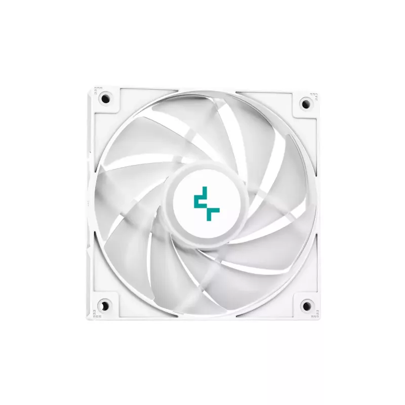 DeepCool LE520 WH R-LE520-WHAMMN-G-1 refrigeración líquida todo en uno para CPU, 240 mm, ventilador de 12 cm, 85,85 CFM, LGA1700/1200/1151/1150/1155, AM4/AM5, blanco