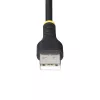 Cable de carga múltiple USB resistente StarTech.com de 1m, USB a Lightning/Micro-USB/Type-C, certificado Apple MFi, funda de aramida, cable de carga USB universal 3 en 1 para iPhone/iPad/Android