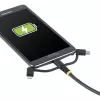 Cable de carga múltiple USB resistente StarTech.com de 1m, USB a Lightning/Micro-USB/Type-C, certificado Apple MFi, funda de aramida, cable de carga USB universal 3 en 1 para iPhone/iPad/Android