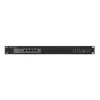 Soporte de montaje Rackmount.IT RM-OM-T1 1U, negro azabache, 483x216x44 mm