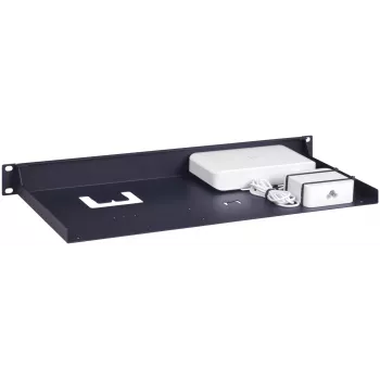 Kit de montaje en rack Rackmount.IT RM-UB-T4 1U azul metálico 482 mm de ancho 217 mm de profundidad