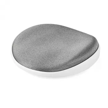 Reposamuñecas StarTech.com - Ergonómico - Deslizante - Plata, plata, blanco, espuma, malla, plástico, 142 mm, 170 mm, 30 mm, 56 g