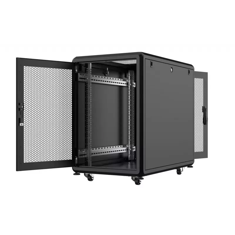 Armario rack Lanview RSL16U61BL 16U negro 600 kg IP20
