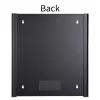 Rack de pared LOGON RWM12U45BL 12U negro con cerradura de llave y gestión de cables