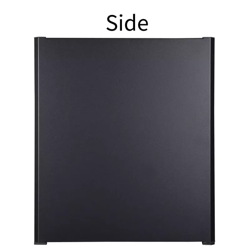 Rack de pared LOGON RWM12U45BL 12U negro con cerradura de llave y gestión de cables