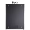 Rack de montaje en pared LOGON RWM16U45BL 16U negro cerradura con llave gestión de cables